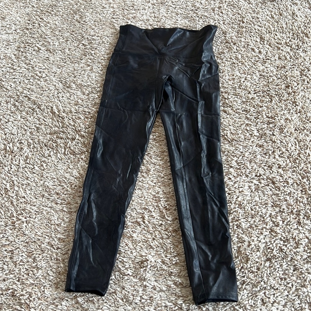Spanx Faux Leather Leggings